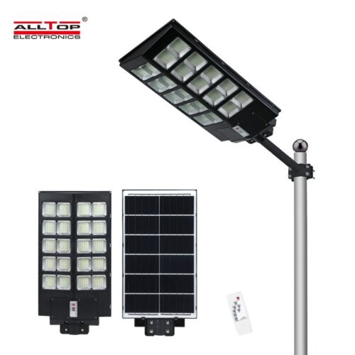 ALLTOP High Lumens Outdoor Waterproof Ip65 Abs 2000w Integrated All In One Solar Led Street Light