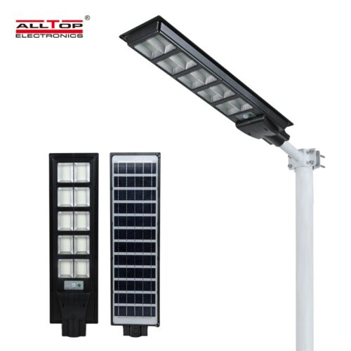 ALLTOP New design Aluminum outdoor IP65 waterproof All In One Led Solar Street Light - Image 3