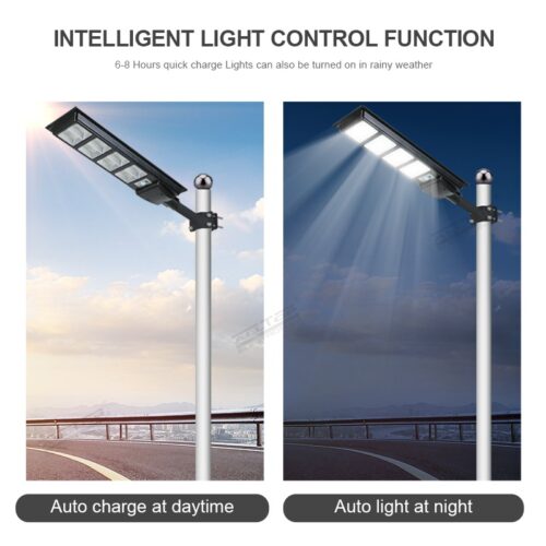 ALLTOP New design Aluminum outdoor IP65 waterproof All In One Led Solar Street Light - Image 4