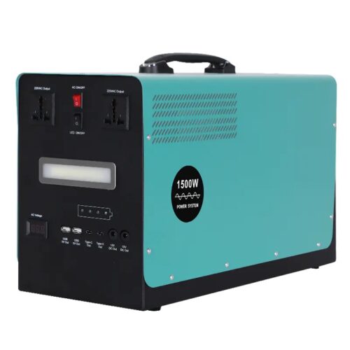 1500watts AllTop Solar Generator With 325watts Solar Panel + Free Solar Pressing Iron